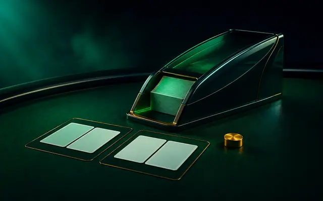 Baccarat-bord i PLANBET live-rummet